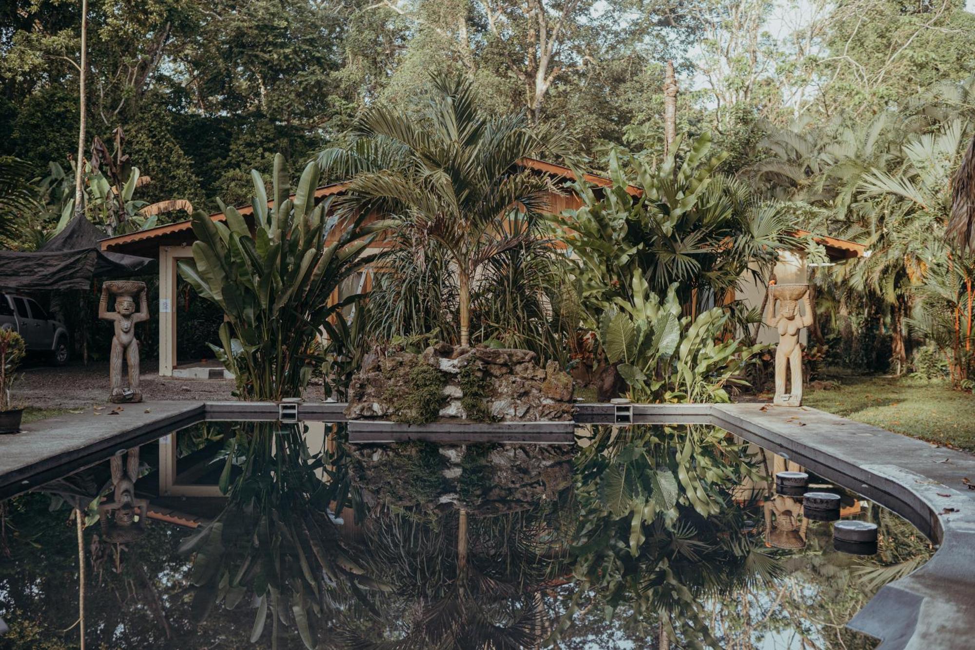 Casa De Los Amigos Caribena Cahuita Eksteriør bilde